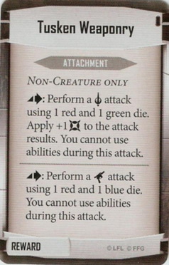 Bantha Rider card: /images/agendaDecks/Villain Packs/Tusken Weaponry.jpg